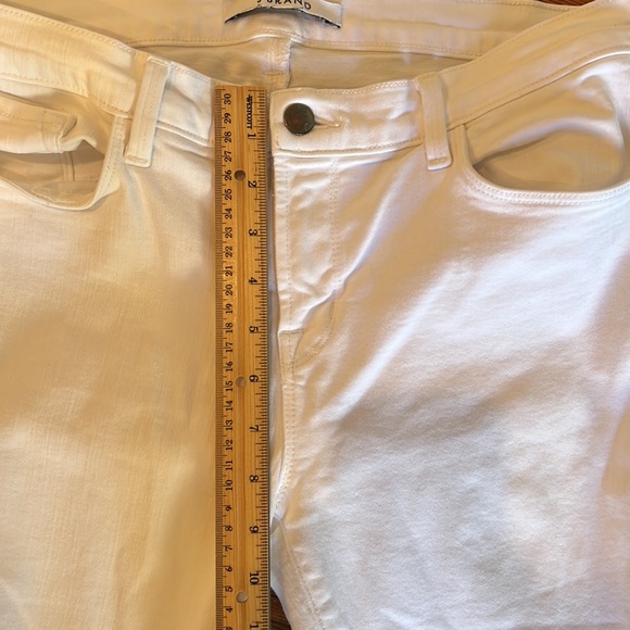J Brand distressed white skinny jeans - Picture 8 of 12